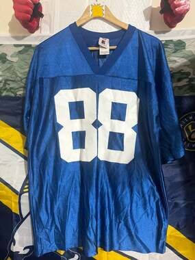 Vintage Indianapolis Colts Marvin Harrison #88 Blue Football Jersey Size Large